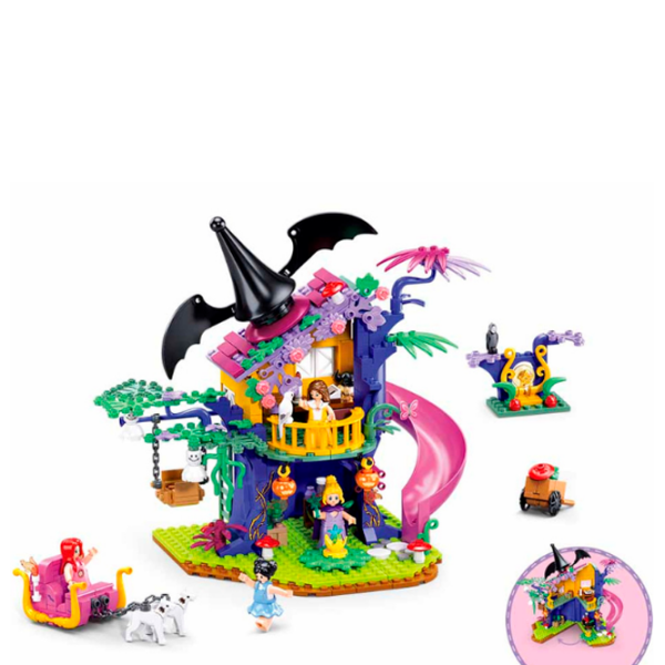 Constructor Sluban Magic Tree House Violet Numărul de piese 435, 8+ photo 5