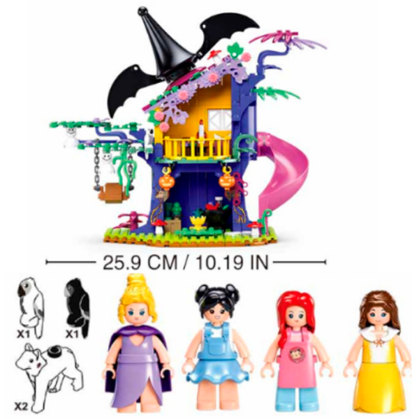 Constructor Sluban Magic Tree House Violet Numărul de piese 435, 8+ photo 6