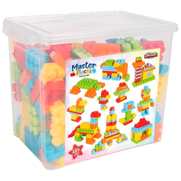 Constructor Pilsan Set de construcție Multicolor Numărul de piese 224, 1+ photo 1