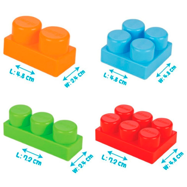 Constructor Pilsan Set de construcție Multicolor Numărul de piese 224, 1+ photo 6