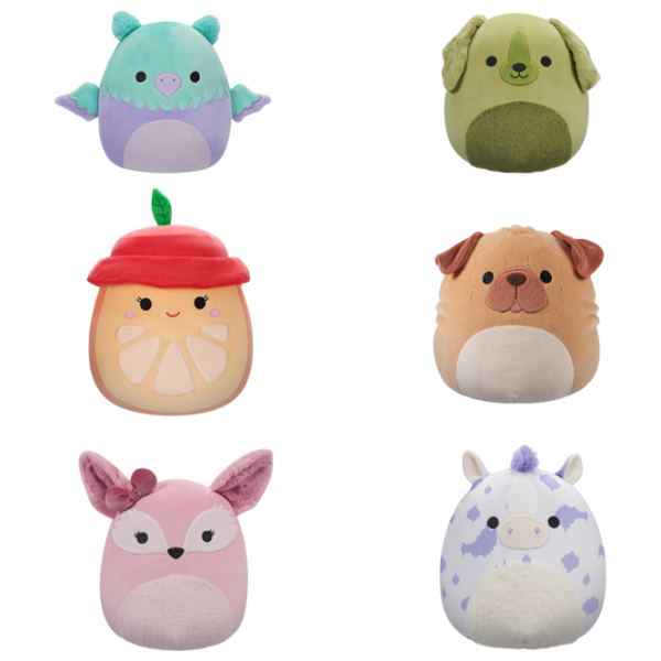 Мягкая игрушка Squishmallows Animals SQJW1219B W19B Разноцветный 3+ photo 1