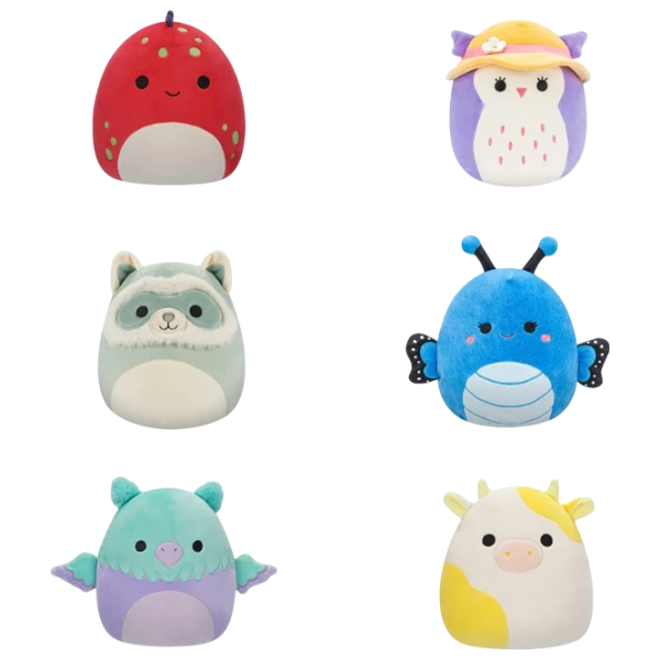Jucărie moale Squishmallows Animals SQJW7519B W19B Multicolor 3+ photo 1