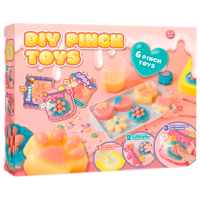 Креативный набор Essa Toys Pinch Toys Игрушки-антистресс 708B-70 Бежевый Для мальчиков, 6+