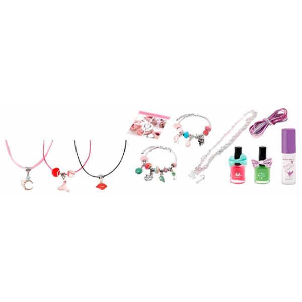 Креативный набор Essa Toys Beaded Jewelry Fashion set 762-14 Розовый Для девочек, 3+ photo 2