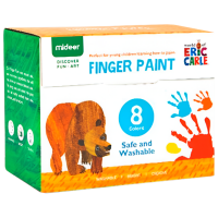 Set de creație Mideer Finger Paint Set pentru desen MD4110 Multicolor Pentru copii, 3+