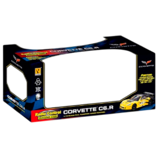 Машинка RC Corvette Racing C6R 866-1809B
Серый
Желтый  photo 2