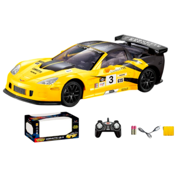 Машинка RC Corvette Racing C6R 866-1809B
Серый
Желтый  photo 4