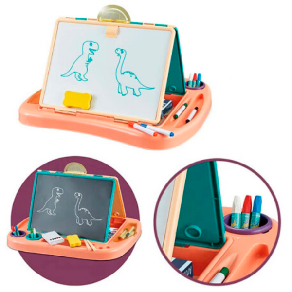 Set de creație Board Games Drawing Learning Board My Art Centre Play Set 8829 White Pentru copii, 3+ photo 4