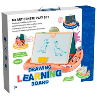 Set de creație Board Games Drawing Learning Board My Art Centre Play Set 8830 Orange Pentru copii, 3+