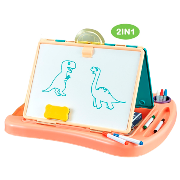 Set de creație Board Games Drawing Learning Board My Art Centre Play Set 8830 Orange Pentru copii, 3+ photo 3