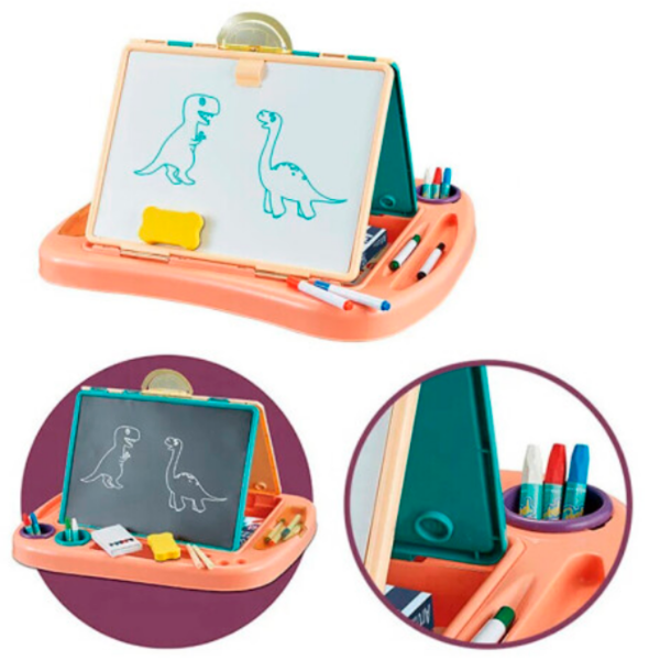 Set de creație Board Games Drawing Learning Board My Art Centre Play Set 8830 Orange Pentru copii, 3+ photo 4