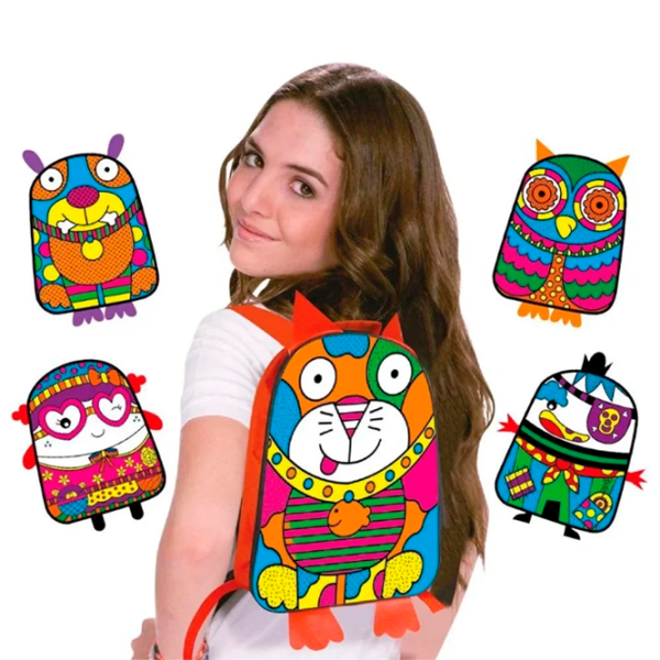 Креативный набор Noriel Backpack Animals Pretty Pinky S00003845 Розовый Для девочек, 6+ photo 7