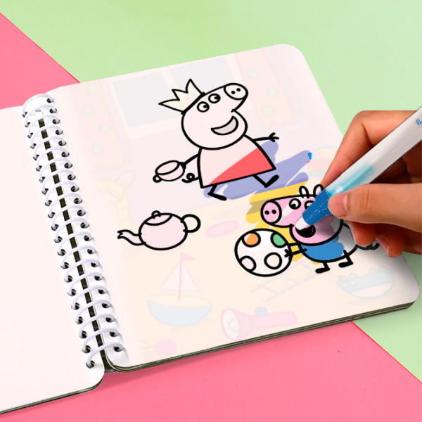Креативный набор DoDo Peppa Pig Paint with water 200443 Синий Для детей, 3+ photo 5