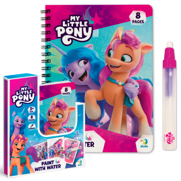 Set de creație DoDo My Little Pony Paint with water 200445 Pink Pentru copii, 3+ photo 2