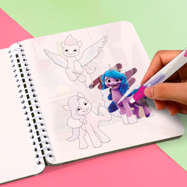 Set de creație DoDo My Little Pony Paint with water 200445 Pink Pentru copii, 3+ photo 5