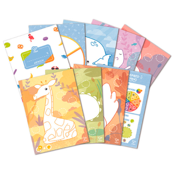 Креативный набор Hape Love Play. Learn Crayon Colouring E2004 Оранжевый Для детей, 3+ photo 6