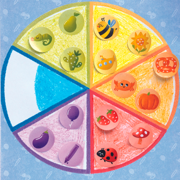 Креативный набор Hape Love Play. Learn Crayon Colouring E2004 Оранжевый Для детей, 3+ photo 8