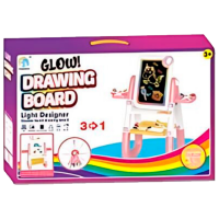 Креативный набор Essa Toys Light Designer Drawing board YM2216A Розовый Для детей, 3+