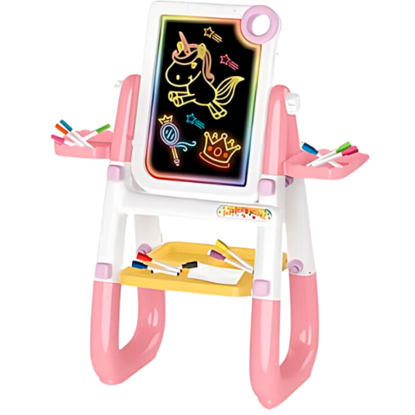 Креативный набор Essa Toys Light Designer Drawing board YM2216A Розовый Для детей, 3+ photo 2