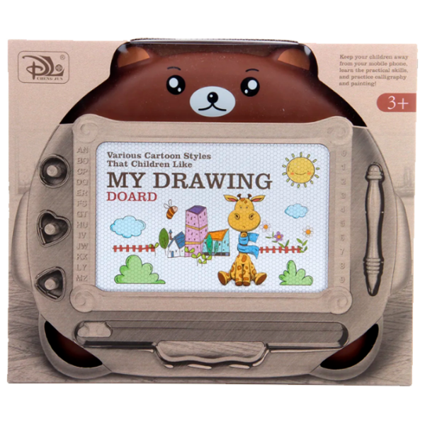 Креативный набор Essa Toys My Drawing Board Мишка CJ6005E4 Коричневый Для детей, 3+ photo 1
