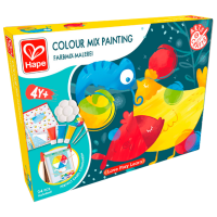 Креативный набор Hape Love Play. Learn Colour Mix Painting E1069 Разноцветный Для детей, 4+