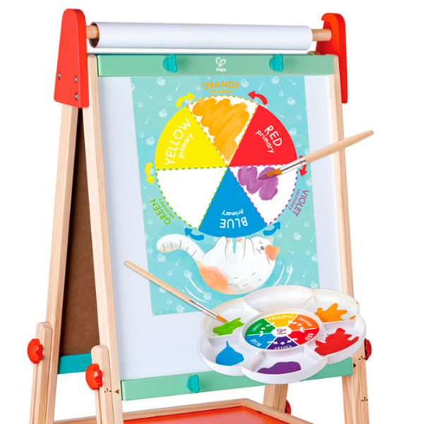 Креативный набор Hape Love Play. Learn Colour Mix Painting E1069 Разноцветный Для детей, 4+ photo 4