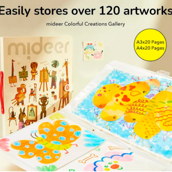 Set de creație Mideer Galerie de creații MD1468 Beige Pentru copii, 3+ photo 5