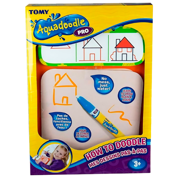 Set jucării Tomy Aquadoodle How to Doodle T72865 Yellow Pentru copii, 3+ photo 1