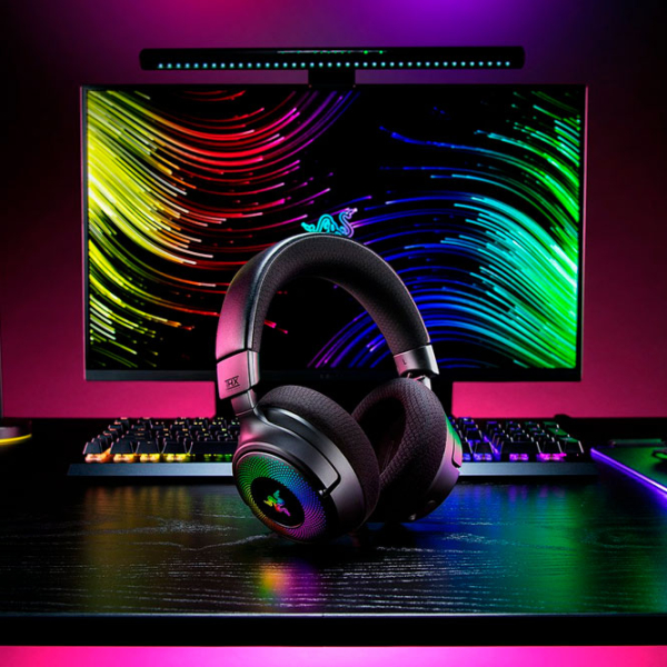 Căști Razer Kraken V4 Black Fără fir / Gaming / Over the ear photo 4