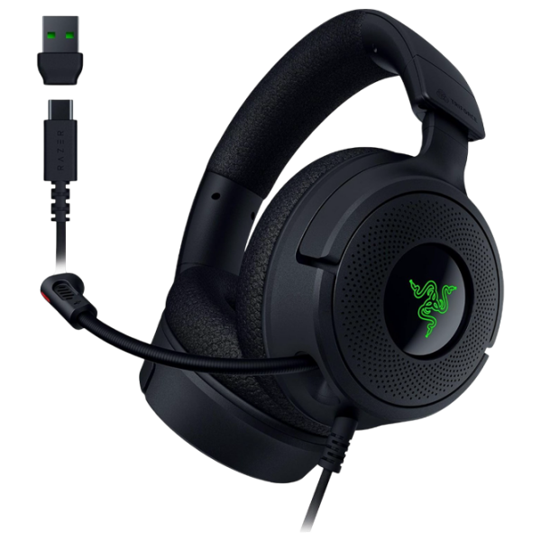 Căști Razer Kraken V4 X Black Cu fir / Gaming / Over the ear photo 3