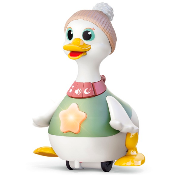 Интерактивная игрушка Hola Toys Duck Family HE9987 Белый Для детей, 6 месяцев  photo 4