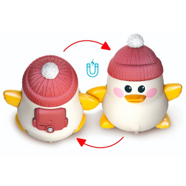 Интерактивная игрушка Hola Toys Duck Family HE9987 Белый Для детей, 6 месяцев  photo 5