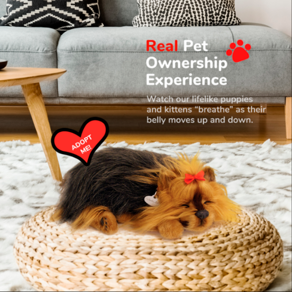 Jucărie interactivă Perfect Petzzz Now we're huggable! Yorkie Dog 91-26 Black Universal, 3+ photo 5