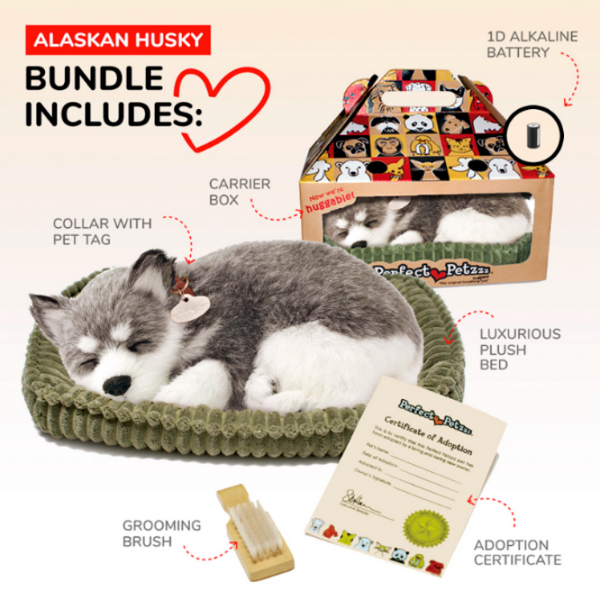 Интерактивная игрушка Perfect Petzzz Now we're huggable! Shiba Puppy 91-03 Серый Универсальный, 3+ photo 6