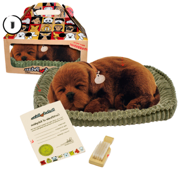 Интерактивная игрушка Perfect Petzzz Now we're huggable! Chocolate Labrador 91-13 Коричневый Универсальный, 3+ photo 2