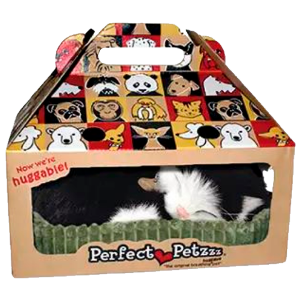 Интерактивная игрушка Perfect Petzzz Now we're huggable! Short Haired Cat 92-06 Черный Универсальный, 3+ photo 1