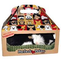 Интерактивная игрушка Perfect Petzzz Now we're huggable! Short Haired Cat 92-06 Черный Универсальный, 3+