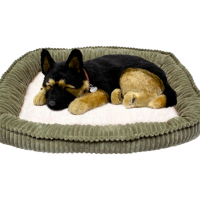 Интерактивная игрушка Perfect Petzzz Now we're huggable! Немецкая овчарка 91-34 Черный Универсальный, 3+