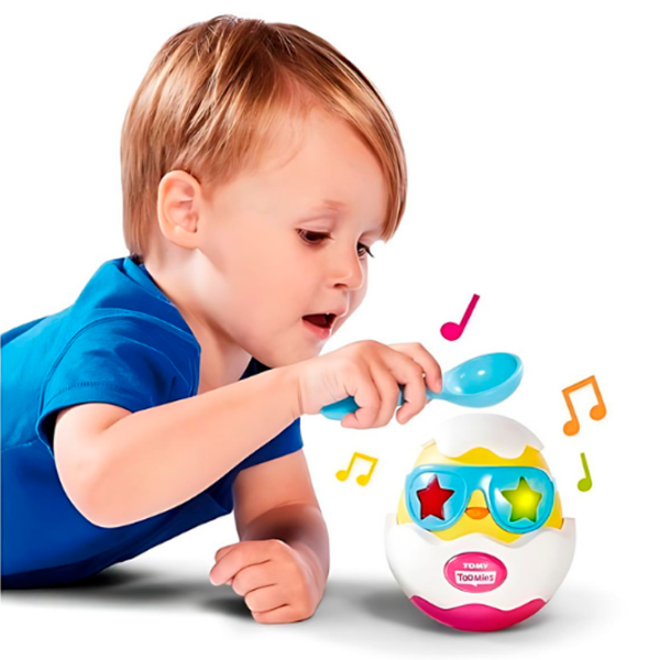 Jucărie interactivă Tomy Toomies Beat It! T72816 White Pentru copii, 18+ luni photo 5