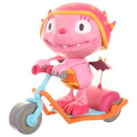 Фигурка Golden Bear Henry Hugglemonster HH5030 3+ / Розовый