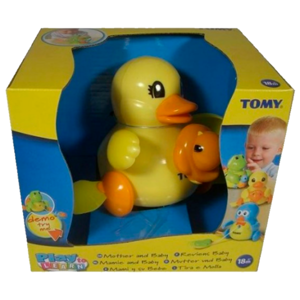 Интерактивная игрушка Tomy Play to Learn Mother and chick T6502 Желтый Для детей, 18+ месяцев photo 1