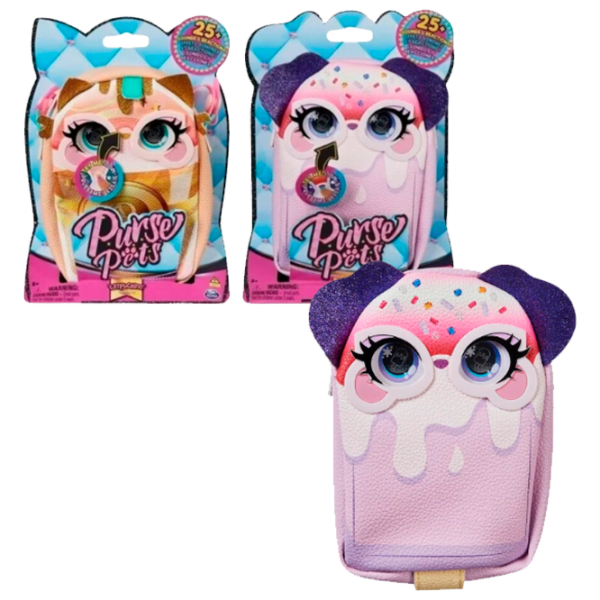 Интерактивная игрушка Spin Master Purse Pets Питомец K-6064689 Разноцветный Для девочек, 5+ photo 1