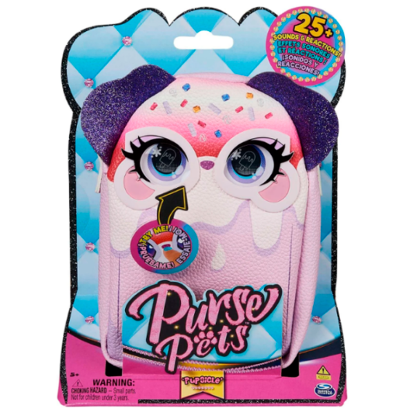 Интерактивная игрушка Spin Master Purse Pets Питомец K-6064689 Разноцветный Для девочек, 5+ photo 3