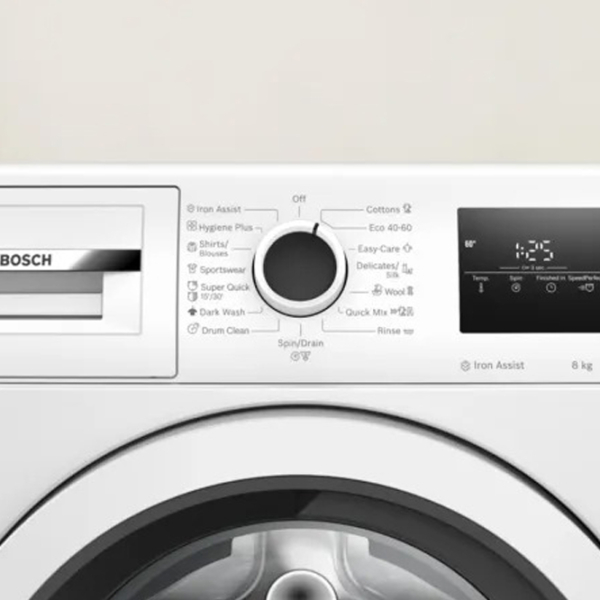Mașină de spălat Bosch WAN24170BY White 8 kg, 1200 rpm, A photo 4