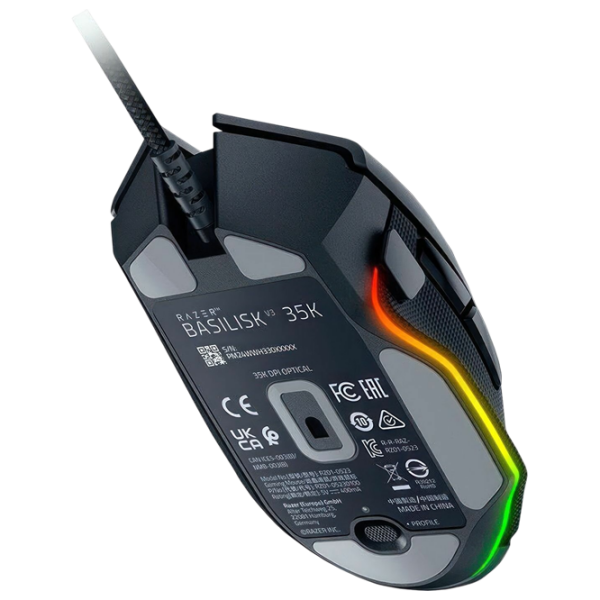 Mouse Razer Basilisk V3 35K Black Cu fir / 35000 dpi photo 6