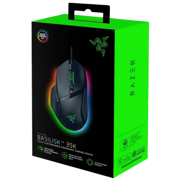 Mouse Razer Basilisk V3 35K Black Cu fir / 35000 dpi photo 7