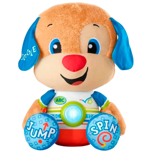 Jucărie interactivă Fisher Price Râde și Învață So Big Puppy HJF23 Multicolor Pentru copii, 18+ luni photo 3