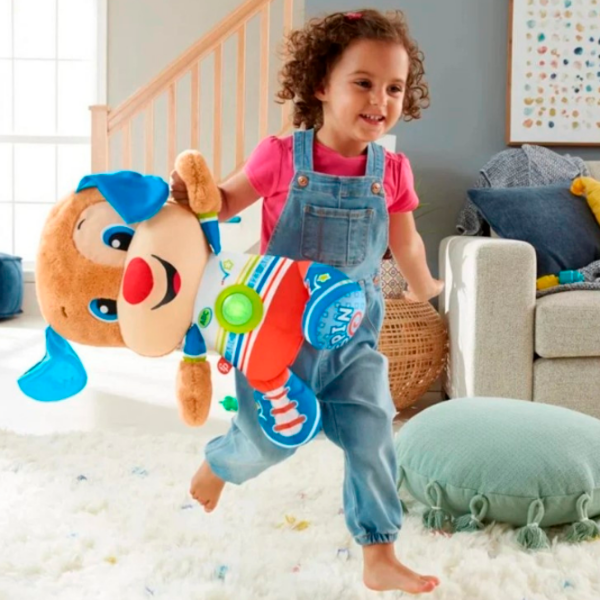 Jucărie interactivă Fisher Price Râde și Învață So Big Puppy HJF23 Multicolor Pentru copii, 18+ luni photo 4