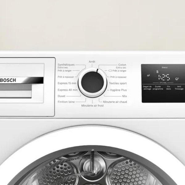 Mașină de uscat rufe Bosch WTN85V08FR White 7 kg, B photo 4