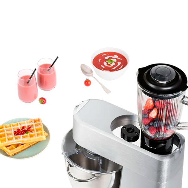 Robot de bucătărie Tefal QB813D38 Silver 1500 W, Mecanic, Numărul de viteze: 8 photo 4
